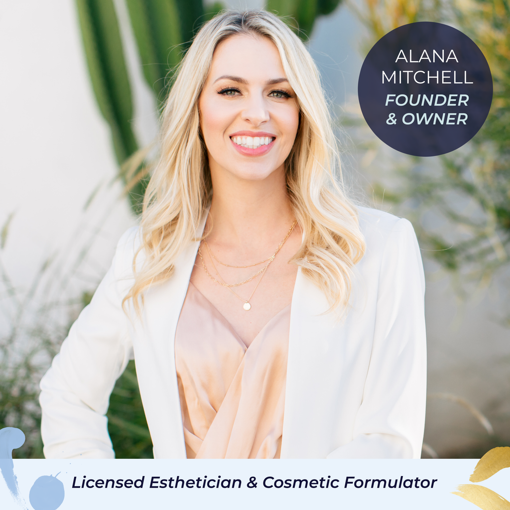 Alana Mitchell Stone Jade Eye Mask - Green