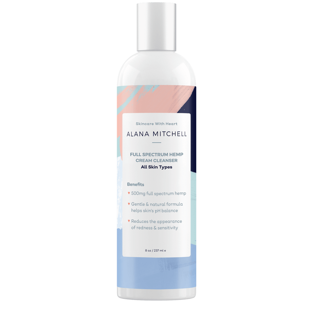 Alana Mitchell Full Spectrum Hemp Cream Cleanser 8oz