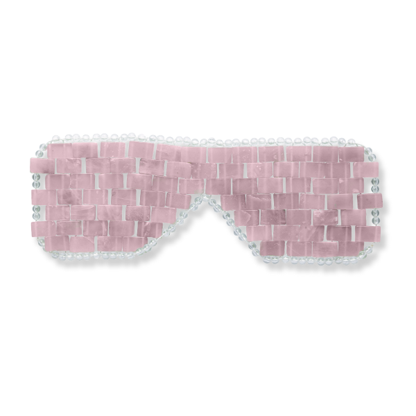 Alana Mitchell Stone Rose Quartz Eye Mask